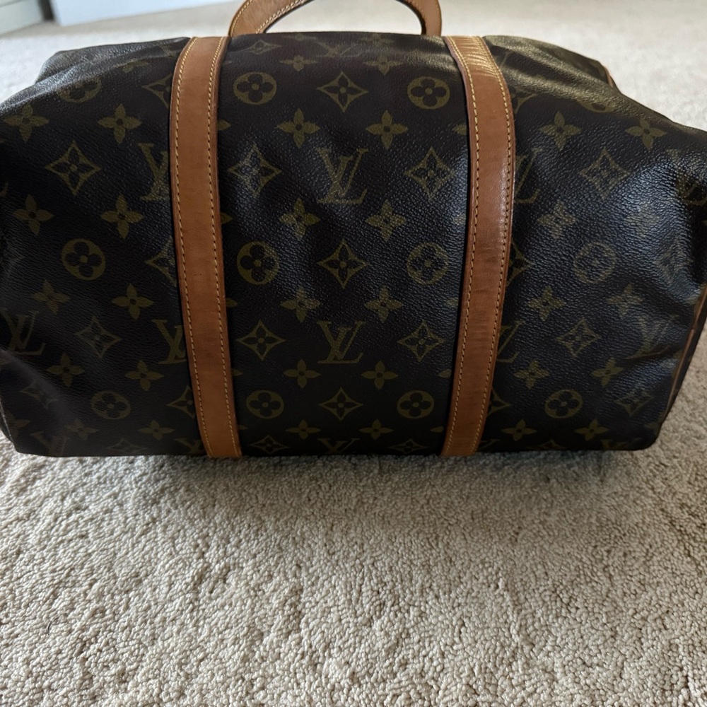 Louis Vuitton Dark Brown Monogram Tote authentic - Picture 9 of 10